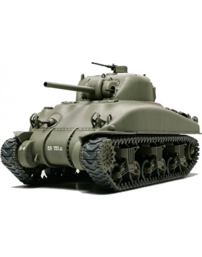 TAMIYA 1/48 SCALE MILITARY MODEL KIT - 32523 - US Medium Tank M4A1 Sherman