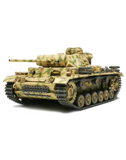 TAMIYA 1/48 SCALE MILITARY MODEL KIT - 32524 - Panzerkampfwagen III Ausf.L (Sd.Kfz.141/1)