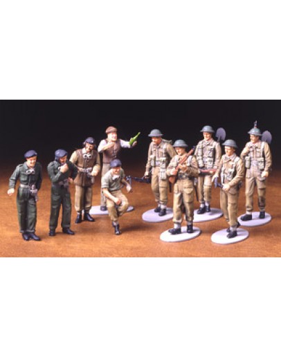 TAMIYA 1/48 SCALE MILITARY MODEL KIT - 32526 - WWII British Infantry Set (European Campaign)