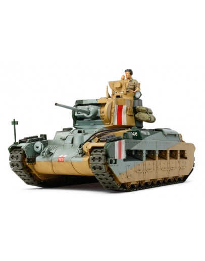 TAMIYA 1/48 SCALE MILITARY MODEL KIT - 32572 - Matilda Mk.III/IV British Infantry Tank Mk.IIA