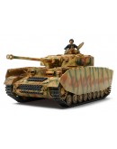 TAMIYA 1/48 SCALE MILITARY MODEL KIT - 32584 - German Tank Panzerkampfwagen IV Ausf.H Late Production 