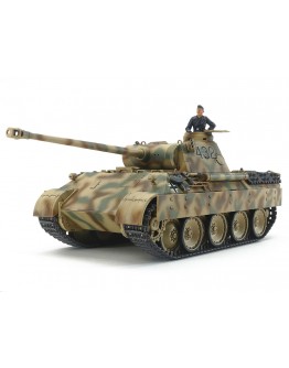 TAMIYA 1/48 SCALE MILITARY MODEL KIT - 32597 - German Tank Panther Ausf.D