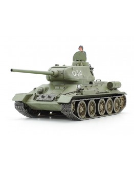 TAMIYA 1/48 SCALE MILITARY MODEL KIT - 32599 - Russian Medium Tank T-34-85