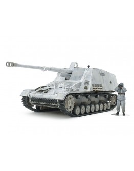 TAMIYA 1/48 SCALE MILITARY MODEL KIT - 32600 - German Self-Propelled Heavy Anti-Tank Gun Nashorn