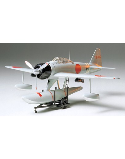 TAMIYA 1/48 SCALE MODEL AIRCRAFT KIT - 61017 - Nakajima A6M2-N (Rufe)