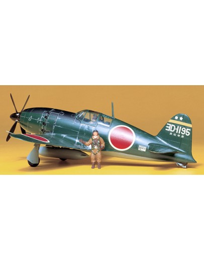 TAMIYA 1/48 SCALE MODEL AIRCRAFT KIT - 61018 - Mitsubishi J2M3 Raiden (Jack)