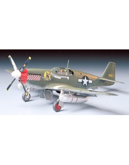 TAMIYA 1/48 SCALE MODEL AIRCRAFT KIT - 61042 - North American P-51B Mustang 