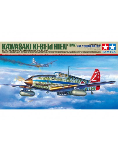 TAMIYA 1/48 SCALE MODEL AIRCRAFT KIT - 61115 - Kawasaki Ki-61-Id Hien (Tony)