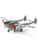 TAMIYA 1/48 SCALE MODEL AIRCRAFT KIT - 61123 - Lockheed P-38J Lightning