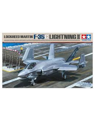 TAMIYA 1/48 SCALE MODEL AIRCRAFT KIT - 61127 F35C LIGHTNING II TA61127