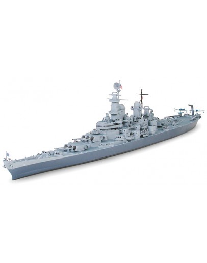 TAMIYA 1/700 WATER LINE SERIES SCALE MODEL KIT 31613 - U.S. Battleship BB-63 Missouri 