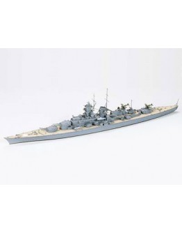 TAMIYA 1/700 WATER LINE SERIES SCALE MODEL KIT 77520 - German Battlecruiser Genisenau 