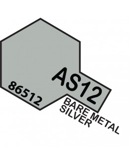 TAMIYA SPRAY CANS - AS-12 Bare-Metal Silver 