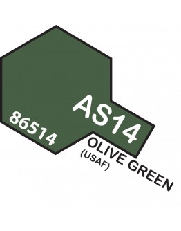TAMIYA SPRAY CANS - AS-14 Olive Green (USAF)
