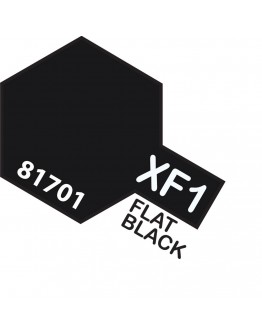 TAMIYA ACRYLIC PAINT - XF-01 Flat Black