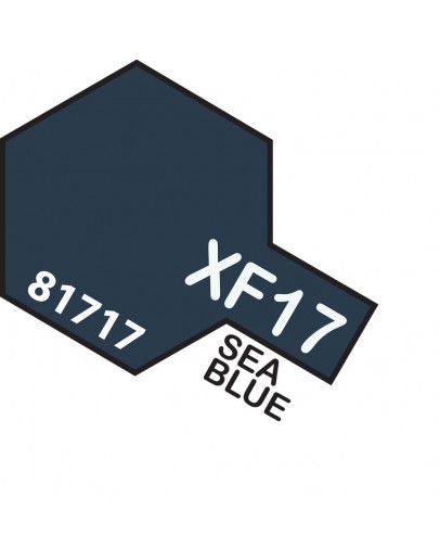 TAMIYA ACRYLIC PAINT - XF-17 Sea Blue