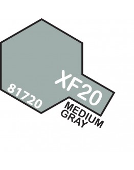 TAMIYA ACRYLIC PAINT - XF-20 Medium Gray