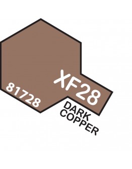 TAMIYA ACRYLIC PAINT - XF-28 Dark Copper