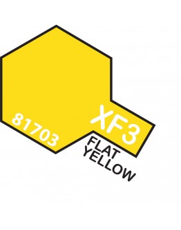 TAMIYA ACRYLIC PAINT - XF-03 Flat Yellow