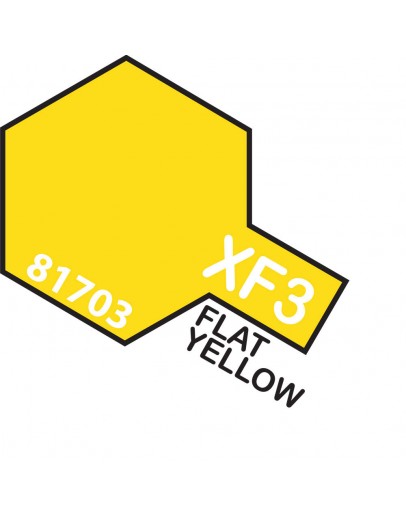 TAMIYA ACRYLIC PAINT - XF-03 Flat Yellow