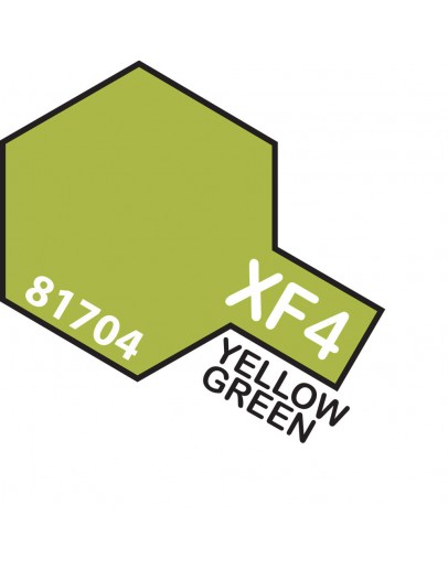 TAMIYA ACRYLIC PAINT - XF-04 Yellow Green