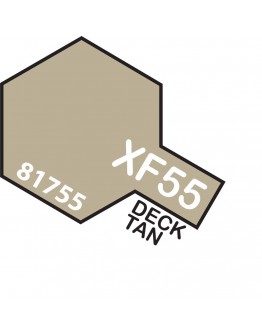 TAMIYA ACRYLIC PAINT - XF-55 Deck Tan