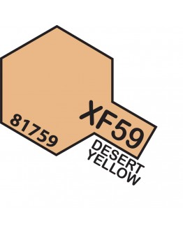 TAMIYA ACRYLIC PAINT - XF-59 Desert Yellow