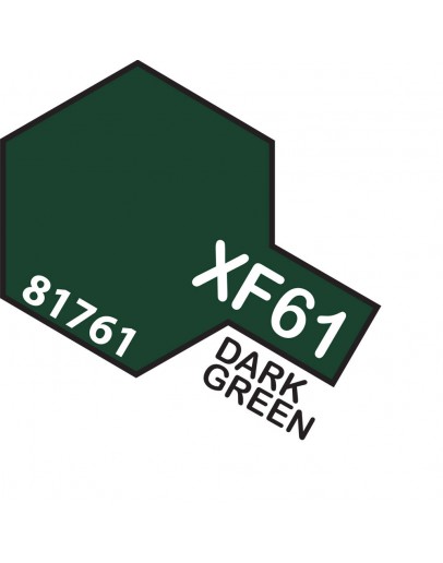 TAMIYA ACRYLIC PAINT - XF-61 Dark Green