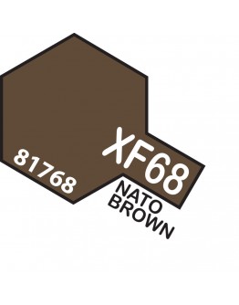 TAMIYA ACRYLIC PAINT - XF-68 Nato Brown