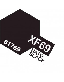 TAMIYA ACRYLIC PAINT - XF-69 Nato Black