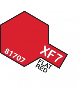 TAMIYA ACRYLIC PAINT - XF-07 Flat Red