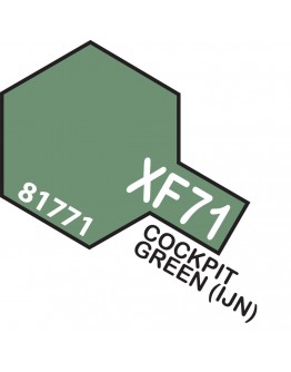 TAMIYA ACRYLIC PAINT - XF-71 Cockpit Green