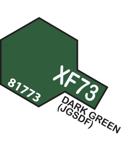 TAMIYA ACRYLIC PAINT - XF-73 Dark Green /JGSDF
