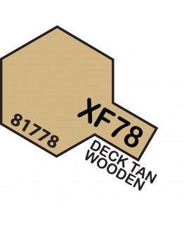 TAMIYA ACRYLIC PAINT - XF-78 Wooden Deck Tan