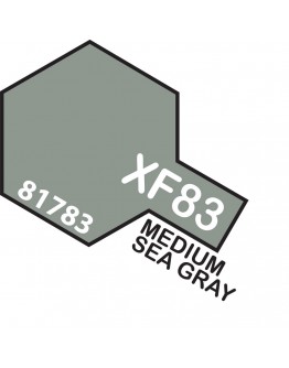 TAMIYA ACRYLIC PAINT - XF-83 Medium Sea Gray 2 (RAF)