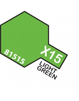 TAMIYA ACRYLIC PAINT - X-15 Light Green