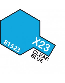 TAMIYA ACRYLIC PAINT - X-23 Clear Blue