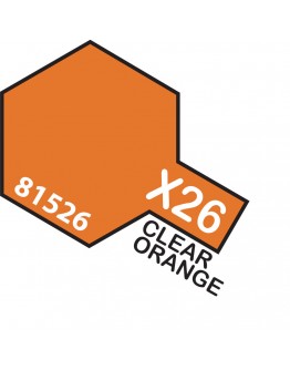 TAMIYA ACRYLIC PAINT - X-26 Clear Orange