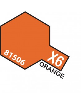 TAMIYA ACRYLIC PAINT - X-06 Orange