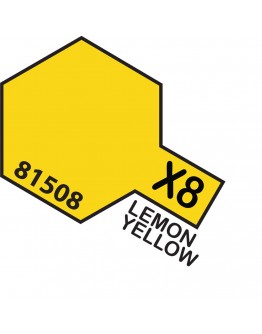 TAMIYA ACRYLIC PAINT - X-08 Lemon Yellow