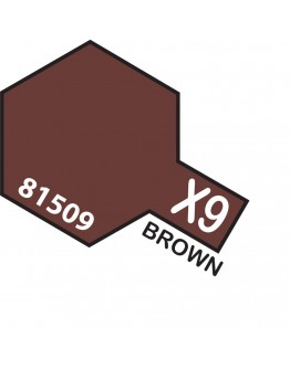 TAMIYA ACRYLIC PAINT - X-09 Brown