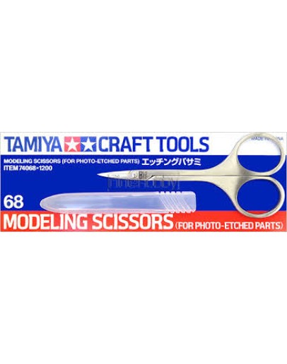 TAMIYA CRAFT TOOLS - 74068 MODELLING SCISSORS TA74068