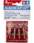 TAMIYA CRAFT TOOLS - 74528 - ALLIGATOR CLIP FOR PAINTING STAND [4 PCS] - TA74528