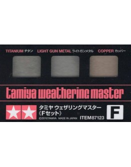 TAMIYA CRAFT TOOLS - 87123 - WEATHERING MASTER SET F - TA87123