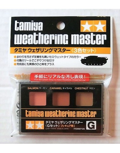 TAMIYA CRAFT TOOLS - 87126 - WEATHERING MASTER SET G - TA87126