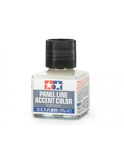 TAMIYA PAINT ACCESSORIES - 87133 - Panel Line Accent Color Grey (40ml)