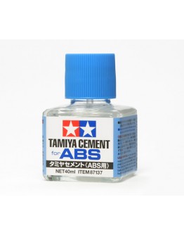 TAMIYA CRAFT TOOLS - 87137 - Cement for ABS Plastics (40ml)