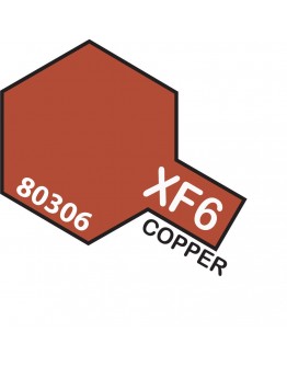 TAMIYA ENAMEL PAINT - XF-06 Copper 