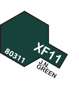 TAMIYA ENAMEL PAINT - XF-11 J.N. Green
