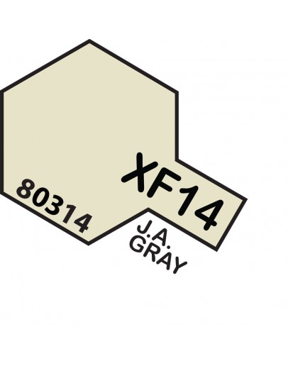 TAMIYA ENAMEL PAINT - XF-14 J.A. Grey